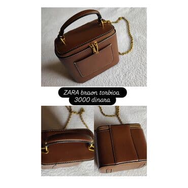 Elegantna torbica, Zara, Materijal: Veštačka koža na lalafo.rs Elegantna torbica, Zara, Materijal: Veštačka koža