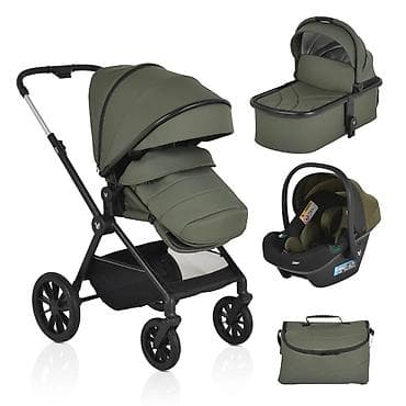 Cangaroo Kolica za bebe Joker 3u1 – Olive Green (Šifra: CAN0071-70)