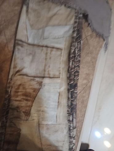 "shein": Asimetrični komplet bluza + duga suk/rus pantalone - Bluza: siva — 2