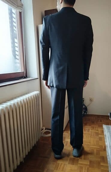 Trousers: Muško odelo, crno, veličina 50 (L/XL), 180/185 cm, 80-90 kg — 10