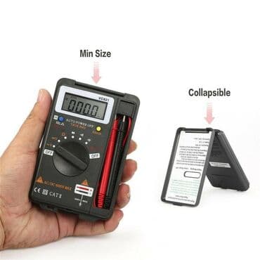 Multimetri: Mini Multimeter VC921 Specifikacije: 1. Displej sa 4000 znakova 2 — 7