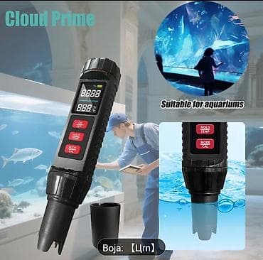 cepac drva na struju: 7u1 TESTER VODE – PROFESIONALNI DIGITALNI MERAČ (pH / TDS / EC / SALT — 5