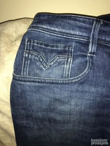 Košulje: Original Replay farmerice 34 98% cotton 2% elastin Polustruk 47-50cm — 3