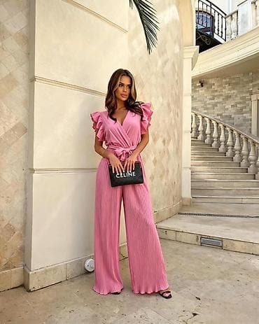 kombinezon elegantni: Celine, XS, M, L, bоја - Narandžasta — 2