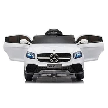 elektricni rezac za olovke lidl: Mercedes GLC Coupe – licencirani džip na akumulator za decu (bela — 9