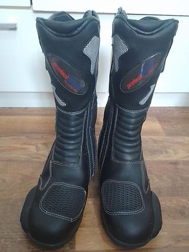 patike 36 broj: Sportske moto čizme – visoki model - Materijal: kombinacija — 5