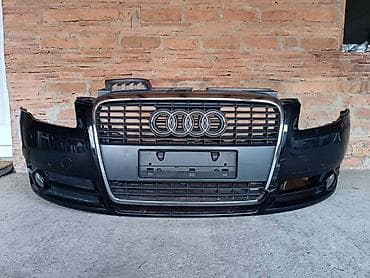reno clio 2004 cena: PREDNJI BRANIK CRNI ZA AUDI A4 OD 2004. DO 2007. GOD. | Prednji — 3