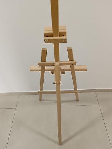 cev za trimer: Drveni slikarski štafelaj (studijski/atelje model) - Materijal — 4