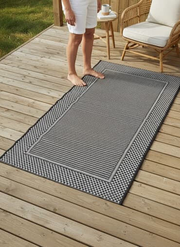 lidl prostirka za plazu: Tepih Staza, Pravougaoni, bоја - Siva — 1