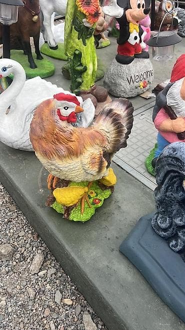 figure od stiropora: Baštenske dekorativne figure – ručno oslikane - Materijal: liveni — 3