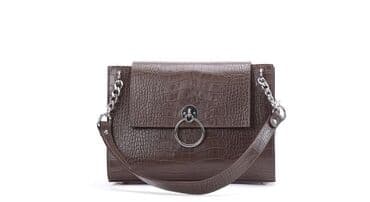 moncler jakne cena original: Elegantne ženske torbe – dva modela 1) Braon torba sa efektnim — 1