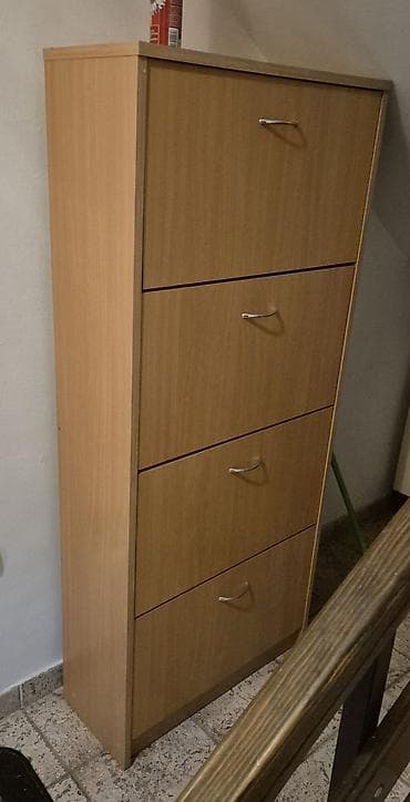 preklopni kauci cena: Ormar za cipele, uspravni model sa 4 preklopne fioke. - Materijal — 3