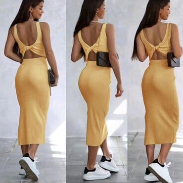 crna uska haljina na bretele: 2300 — 4