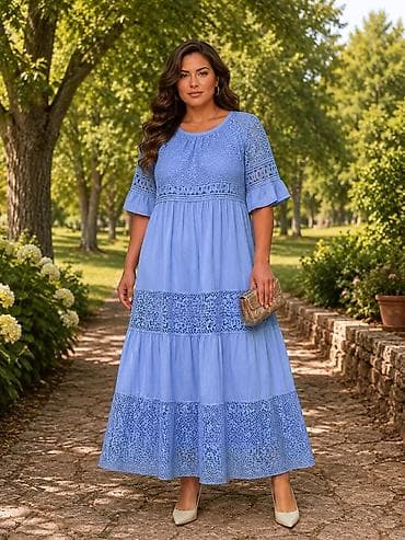 mona ranac cena: 06. Još jedna predivna haljina za punije XL 2XL 3XL Cena : 3.290 — 3
