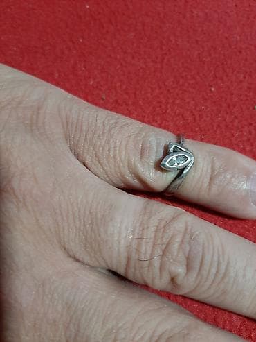 Belts: Srebran prsten 925 finoce cisto srebro prsten ima svarovski kristal u — 1