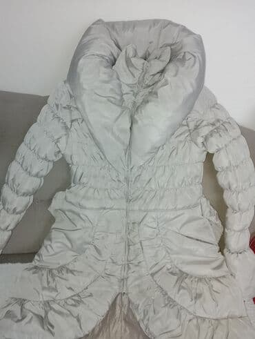 bele jakne sa krznom: XL, Jednobojni, Sa postavom — 2
