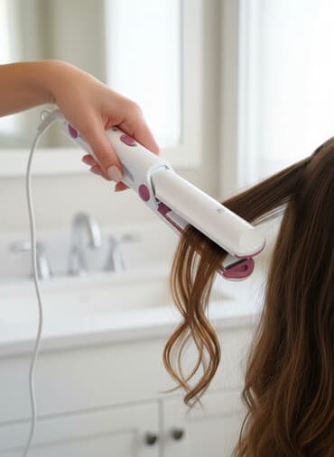 Perike i klipse: Pegla za kosu, odlična, malo korišćena kao nova — 1