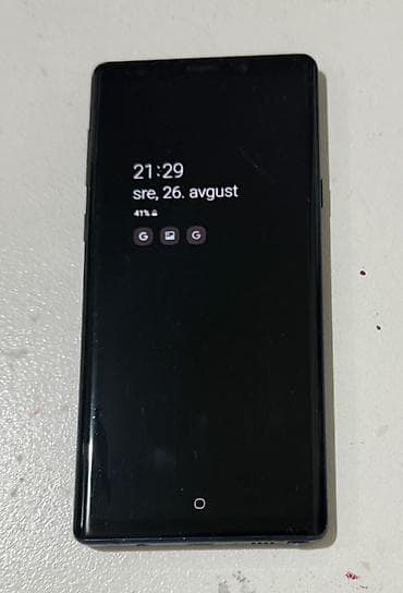 old laptop: Samsung Galaxy Note9 (Midnight Black) - Ekran: 6.4" Super AMOLED — 3