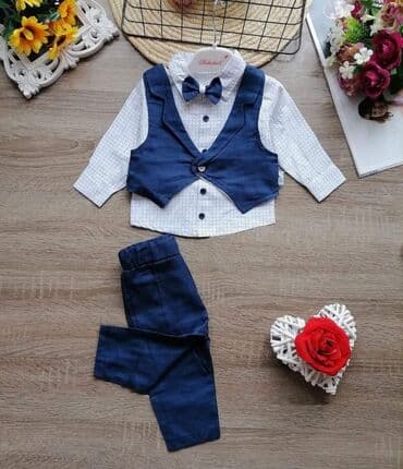 Set: Shirt, Trousers, Vest