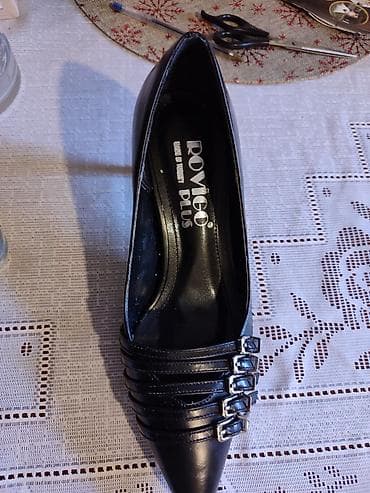 obuca za vodu: Ženske elegantne salonke Rovigo Plus - Model: špic salonke sa tankom — 4