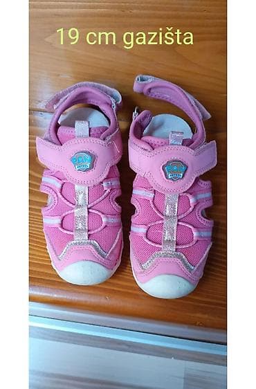 Dečije sandale Paw Patrol,SVETLE, Podesavanja kaišima, roze boje, sa
