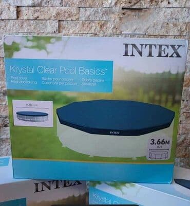 bazen intex 610x305x122: PREKRIVAČ ZA BAZEN INTEX 366x76cm Metalna konstrukcija Cena 3900 din — 1