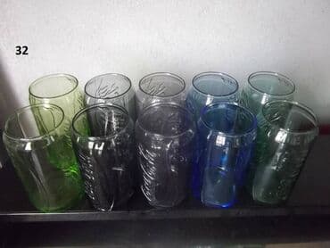saksije sa nogicama: CocaCola čaše kompleti Kao sa slika Polovno kao novo Odlično Ne — 27