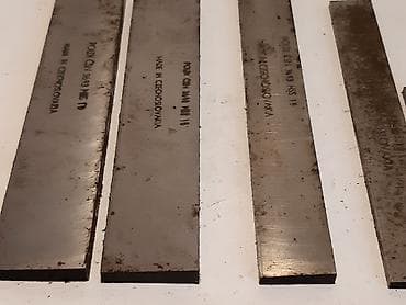 casovnicarski alat: Trapezna stirija za odsecanje, stirije Stirjia sa 10% Cobalta Novo — 2