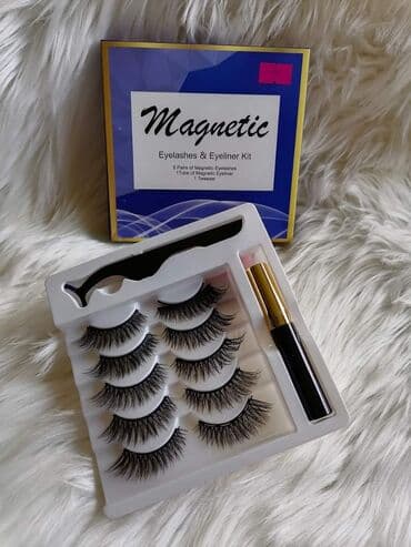 magnetni ajlajner: HIT CENA 1400 dinara 🧲Magnetne trepavice set + magnetni ajlajner Set — 3