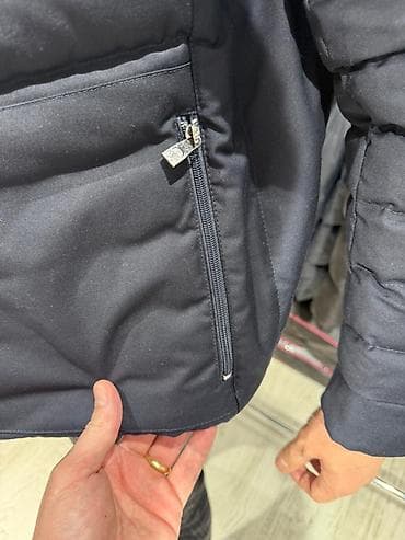 subare beograd: Muška lagana puffer jakna – tamnoplava - Klasičan, ravan kroj sa — 3