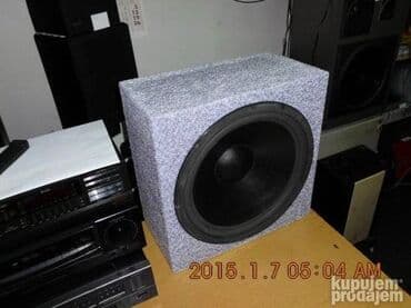 tablet 7 inča: Aciko- wufer 15 inca; Germany; 200w dimenzije;43x43x24cm. FIXNO 60e — 5