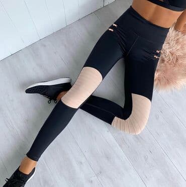 helanke od mokre likre: S (EU 36), M, L, Likra, bоја - Multicolored color — 9