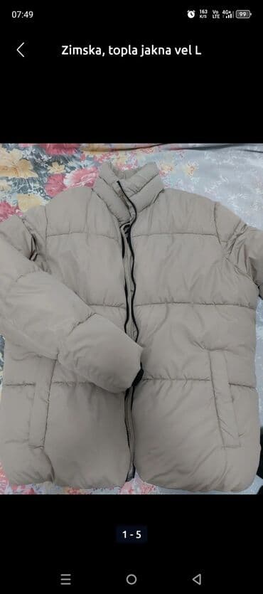 replay majice sa kragnom: Winter jacket XS (EU 46), Lc Waikiki, color - Beige — 1