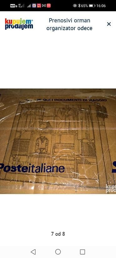 vodeni sto za decu: Prenosivi orman / organizator odeće GY-49 - Dimenzije: 170 cm — 7