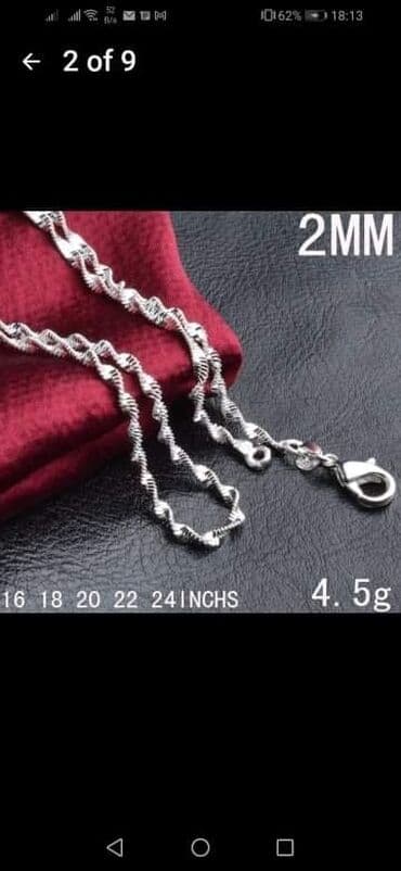 cartier lancic: Dužina 60cm sterling silver din — 2
