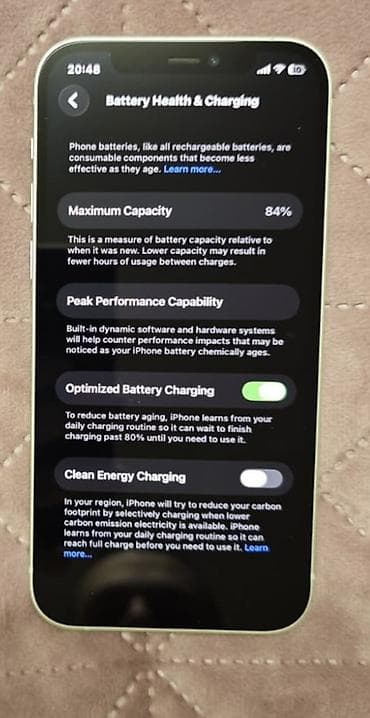 igrice sony 4: Apple iPhone 12, zelena boja Ključne karakteristike: - Ekran Super — 2