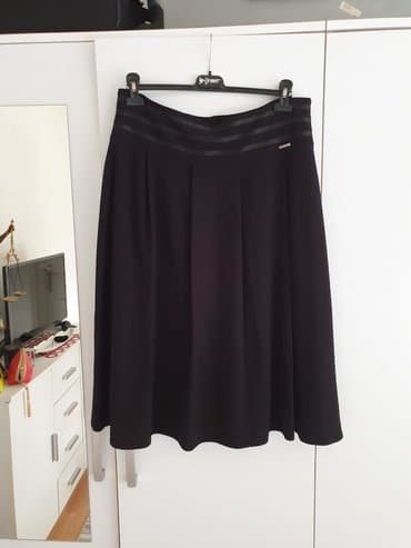 suknja sa resama: XL (EU 42), 2XL (EU 44), color - Black — 1
