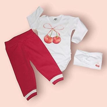 pleteni ponco modeli: TipTop bebi set za novorođenče – 3 dela Veličine su različite Sadržaj — 8