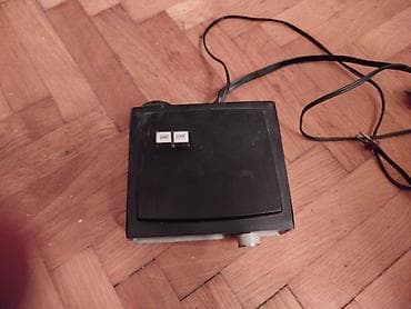 the machine sa prevodom: Retro stari TV konverter UHF/VHF El Nis kolekcionarska.Punjac za — 5