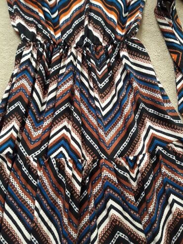 kaftan haljine za plazu new yorker: M (EU 38), color - Multicolored, Short sleeves — 7