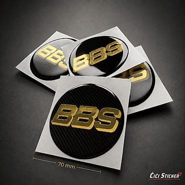 BBS Carbon 3D Stikeri za Poklopce Felni - 2825 BBS 3D Stikeri za