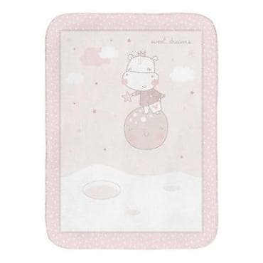 KikkaBoo Super Soft baby ćebence 80 × 110 – Hippo Dreams Udobnost i