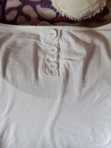 mango tunike:  Bela, pamučna bluzica, Vel . xl, Nemačka roba, modernog kroja. Par — 6