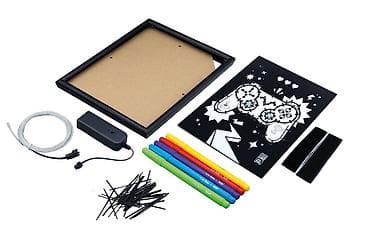 svetleci astronaut: Svetleći džojstik 106661 BUKI – kreativni neon DIY set za decu (Šifra — 4