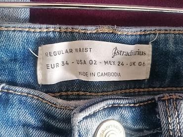 armani jeans jakna: Stradivarius farmerke xs 34 jedne 1000 — 2