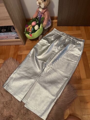 zenske pantalone h m: Metalik auknja — 1