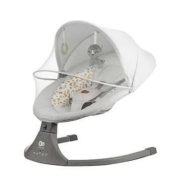KINDERKRAFT LUMI 2 Light Gray – električna ležaljka/stolica za