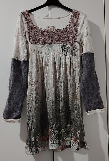vencanice od tila: Boho tunika/haljina sa dugim rukavima - Romantičan vintage dizajn sa — 1