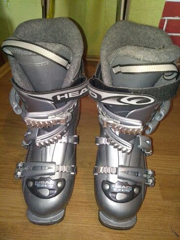 Umetnost i kolekcionarstvo: Skijaške pancerice – više pari - Head EZON (srebrne): Četiri metalne — 2