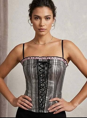 kratka jakna bolero: Trodelni komplet Bolero,korset,suknjica Materijal kvalitetan neguzva — 3